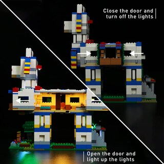 Foto 3 | Foto 3 | Kit De Luces Led Para Lego Minecraft Llama Village 21188 De Vona - Venta Internacional.