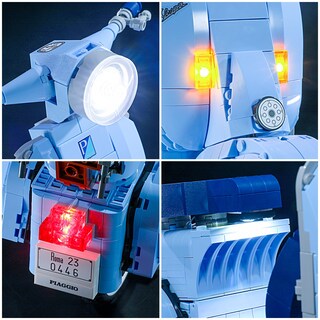 Foto 4 | Foto 4 | Kit De Luces Led Para Bloques De Construcción Lego Creator Vespa 125 - Venta Internacional.