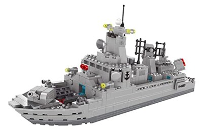 Foto 3 | Foto 3 | Set De Bloques De Construcción Apostrophe Games Navy Destroyer, 528 Unidades - Venta Internacional.