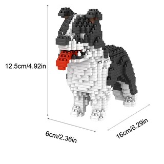 Foto 3 | Foto 3 | Set De Microbloques Para Construir Animales Para Perros, Bricolaje, Arte 3d, 950 Unidades - Venta Internacional.