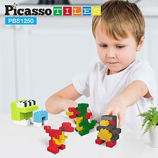 Foto 2 | Foto 2 | Bloques De Construcción Picassotiles De 1250 Piezas Con Remoción De 2 Ladrillos - Venta Internacional.