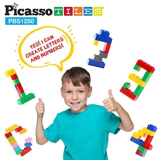 Foto 4 | Foto 4 | Bloques De Construcción Picassotiles De 1250 Piezas Con Remoción De 2 Ladrillos - Venta Internacional.