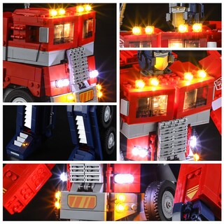 Foto 4 | Foto 4 | Kit De Luces Led Para Lego 10302 Creator Expert Optimus Prime - Venta Internacional.