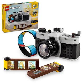 Foto 1 | Foto 1 | Cámara Retro 3 En 1 De Toy Lego Creator Transforms Con Pegatinas - Venta Internacional.