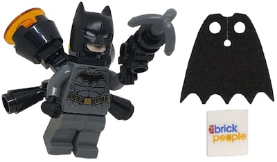 Foto 1 | Foto 1 | Figura Lego Superheroes Batman Minifig Con Paquete De Cohetes Y Gráfico - Venta Internacional.