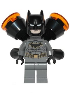 Foto 2 | Foto 2 | Figura Lego Superheroes Batman Minifig Con Paquete De Cohetes Y Gráfico - Venta Internacional.