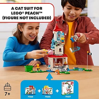 Foto 2 | Foto 2 | Set De Expansión Lego Super Mario Cat Peach Y Frozen Tower 7 - Venta Internacional.