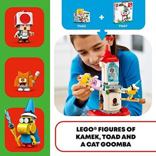 Foto 3 | Foto 3 | Set De Expansión Lego Super Mario Cat Peach Y Frozen Tower 7 - Venta Internacional.