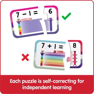 Foto 4 | Foto 4 | Juego De Puzles Hand2mind Numberblocks: Suma Y Resta - Venta Internacional.