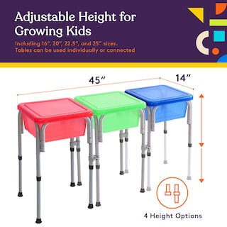 Foto 5 | Foto 5 | Suministros Especiales Para Mesa De Actividades Sensoriales Para Niños Con 3 Cubos - Venta Internacional.
