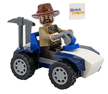 Foto 1 | Foto 1 | Lego Jurassic World: Sinjin Prescott Con Buggy - Venta Internacional.
