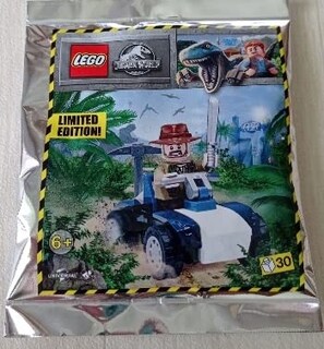 Foto 3 | Foto 3 | Lego Jurassic World: Sinjin Prescott Con Buggy - Venta Internacional.