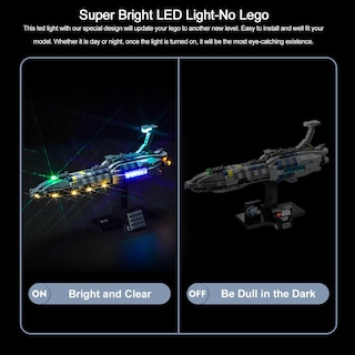 Foto 4 | Foto 4 | Kit De Iluminación Led Brickbling Para Lego Invisible Hand 75377 - Venta Internacional.