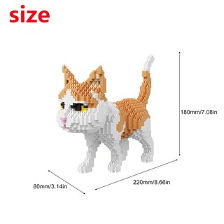 Foto 2 | Foto 2 | Set De Bloques De Construcción Larcele Mini Animal 1390 Piezas Para Más De 3 Años - Venta Internacional.