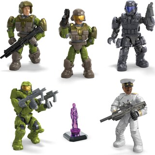 Foto 3 | Foto 3 | Set De Juguetes De Construcción De Figuras De Acción Mega Halo 20th Anniv. - Venta Internacional.