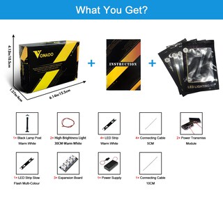 Foto 2 | Foto 2 | Kit De Luces Led Vonado Para Lego Sanctum Sanctorum 76218 Buildi - Venta Internacional.