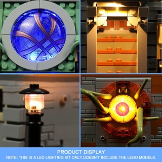 Foto 4 | Foto 4 | Kit De Luces Led Vonado Para Lego Sanctum Sanctorum 76218 Buildi - Venta Internacional.