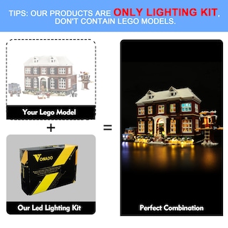 Foto 6 | Foto 6 | Kit De Luces Led Para Lego Home Alone 21330 De Vonado - Venta Internacional.