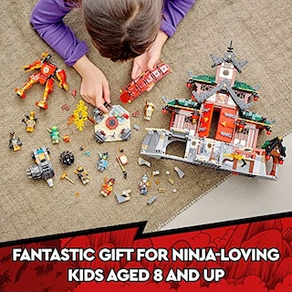 Foto 6 | Foto 6 | Set Lego Ninjago Ninja Dojo Temple Masters Of Spinjitzu 71 - Venta Internacional.