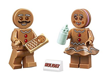 Foto 1 | Foto 1 | Combo Familiar Lego Gingerbread: Minifigura De Hombre, Mujer - Venta Internacional.