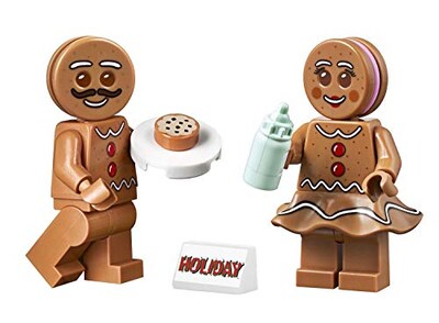 Foto 2 | Foto 2 | Combo Familiar Lego Gingerbread: Minifigura De Hombre, Mujer - Venta Internacional.