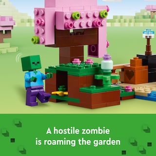 Foto 6 | Foto 6 | Set De Construcción Lego Minecraft The Cherry Blossom Garden 21260 - Venta Internacional.