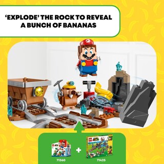 Foto 5 | Foto 5 | Juguete De Construcción Lego Super Mario Diddy Kong's Mine Cart Ride - Venta Internacional.