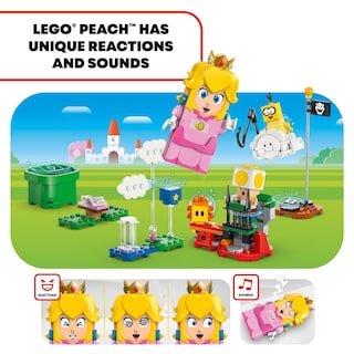 Foto 3 | Foto 3 | Set De Juego Lego Super Mario Adventures Con Princesa Melocotón Interactiva - Venta Internacional.