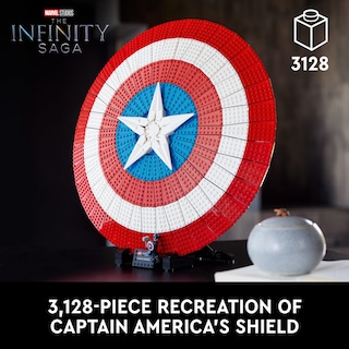 Foto 2 | Foto 2 | Maqueta Lego Marvel Captain America's Shield 76262 Para Adultos - Venta Internacional.