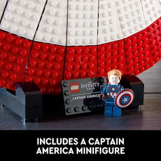Foto 5 | Foto 5 | Maqueta Lego Marvel Captain America's Shield 76262 Para Adultos - Venta Internacional.