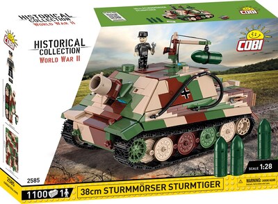 Foto 2 | Foto 2 | Bloque De Construcción: Colección Histórica De Cobi, Segunda Guerra Mundial, Sturmmorser Sturmtiger 38 - Venta Internacional.