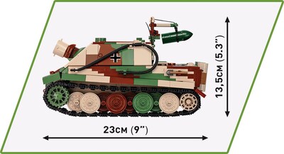 Foto 3 | Foto 3 | Bloque De Construcción: Colección Histórica De Cobi, Segunda Guerra Mundial, Sturmmorser Sturmtiger 38 - Venta Internacional.
