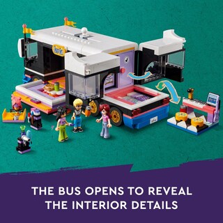 Foto 4 | Foto 4 | Autobús Lego Friends Pop Star Music Tour De Juguete Con 4 Minimuñecas Para Mayores De 8 Años - Venta Internacional.