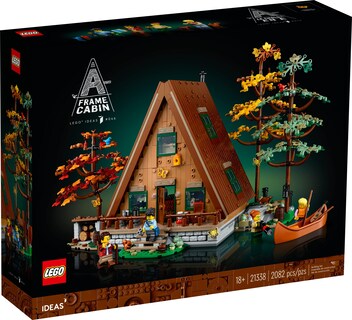 Foto 7 | Foto 7 | Set De Construcción Lego Ideas A-frame Cabin 21338 Con 15 Figuras - Venta Internacional.
