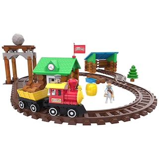 Foto 2 | Foto 2 | Juguete De Construcción Basic Fun Lincoln Logs-sawmill Express Train - Venta Internacional.