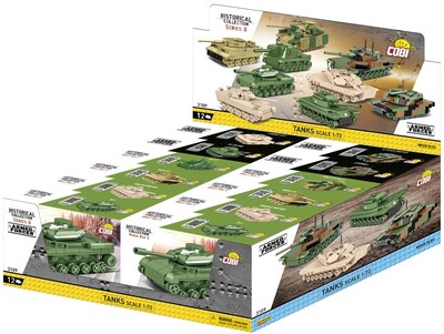 Foto 1 | Foto 1 | Modelos De Tanques Cobi Armed Forces Cdu Con 12 Tanques A Escala 1:72 - Venta Internacional.