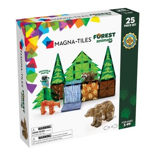 Foto 1 | Foto 1 | Set De Construcción Magnética Magna-tiles Forest Animals, 25 Piezas - Venta Internacional.