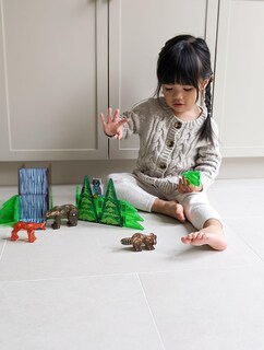 Foto 2 | Foto 2 | Set De Construcción Magnética Magna-tiles Forest Animals, 25 Piezas - Venta Internacional.