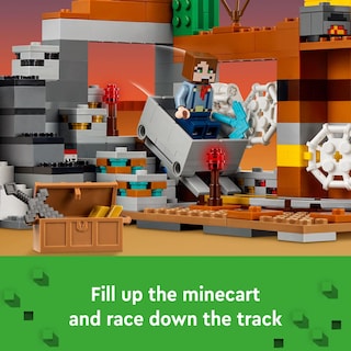 Foto 5 | Foto 5 | Juguete Lego Minecraft The Badlands Mineshaft 21263 Con Figuras - Venta Internacional.