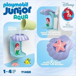 Foto 7 | Foto 7 | Toy Playmobil Junior Y Disney Ariel's Shell Shower De 1 Año O Más - Venta Internacional.