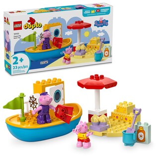 Foto 1 | Foto 1 | Set De Aprendizaje Con Bloques De Construcción Lego Duplo Peppa Pig Boat Trip - Venta Internacional.