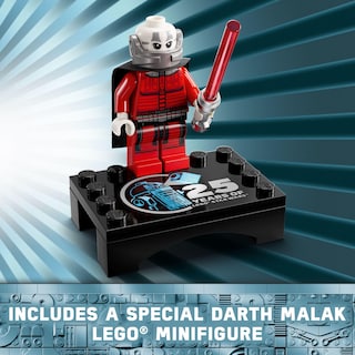Foto 6 | Foto 6 | Droide Lego Star Wars R2-d2 De Juguete Construido En Ladrillo Con Darth Malak - Venta Internacional.