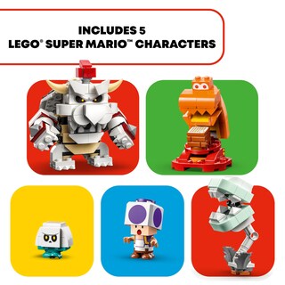 Foto 4 | Foto 4 | Set De Expansión Lego Super Mario Dry Bowser Castle Battle - Venta Internacional.