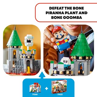 Foto 6 | Foto 6 | Set De Expansión Lego Super Mario Dry Bowser Castle Battle - Venta Internacional.