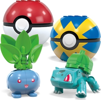 Foto 5 | Foto 5 | Set De Juguetes De Construcción Mega Pokémon Grass-type Trainer Team, 118 Piezas - Venta Internacional.