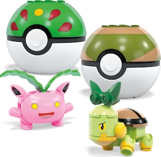 Foto 6 | Foto 6 | Set De Juguetes De Construcción Mega Pokémon Grass-type Trainer Team, 118 Piezas - Venta Internacional.