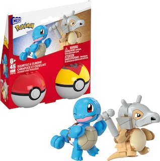 Foto 1 | Foto 1 | Set De Juguetes De Construcción Mega Pokémon Squirtle & Cubone Con 45 Piezas - Venta Internacional.