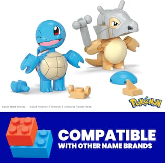 Foto 2 | Foto 2 | Set De Juguetes De Construcción Mega Pokémon Squirtle & Cubone Con 45 Piezas - Venta Internacional.