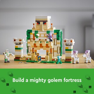 Foto 3 | Foto 3 | Set De Juguetes De Construcción Lego Minecraft The Iron Golem Fortress 21250 - Venta Internacional.