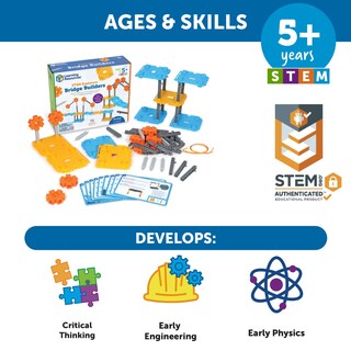 Foto 5 | Foto 5 | Recursos De Aprendizaje De Stem Explorers Bridge Builders Para Niños Mayores De 5 Años - Venta Internacional.